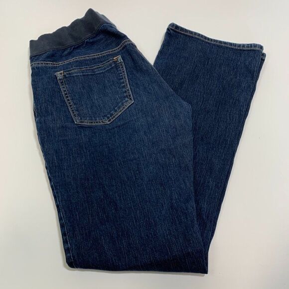 Old Navy Maternity Stretch Low Waist Long Jean - Picture 1 of 7